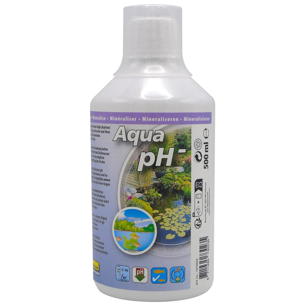 Ubbink Trattamento Acqua Laghetto Aqua PH- 500ml per 10000L 447525