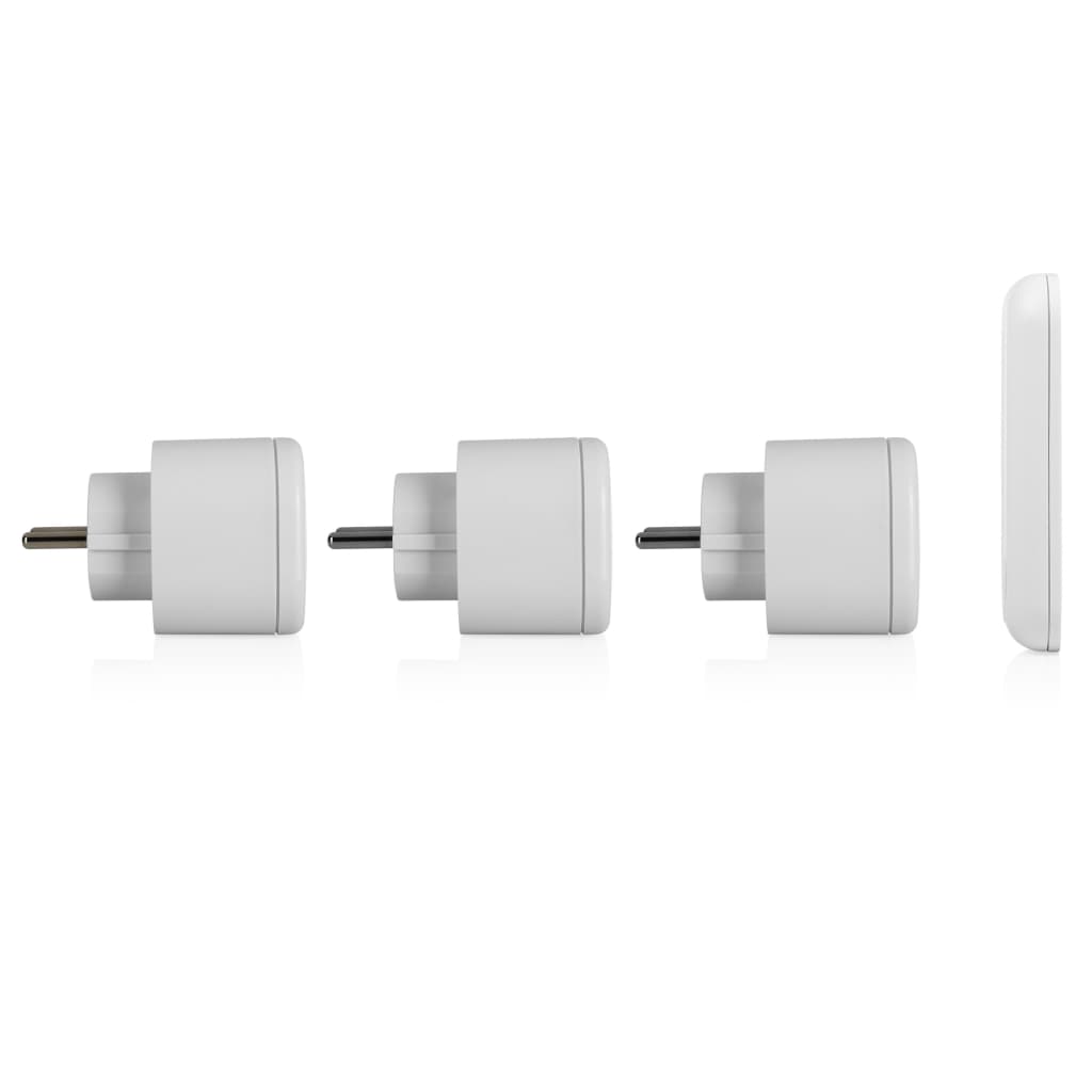 Smartwares Set di Mini Interruttori per Interni 8x5,5x5,5 cm Bianco 436832