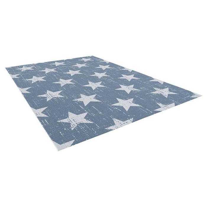 Dutch Lifestyle Tappeto per Bambini Miami 120x170 cm Blu con Stelle 442243