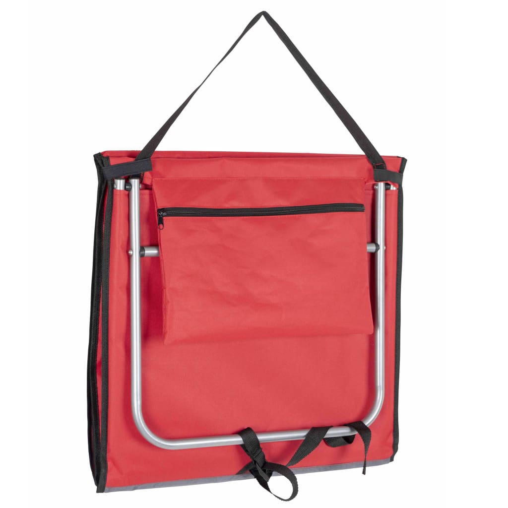 Bo-Camp Tappetino da Spiaggia 2 in 1 Lota Rosso