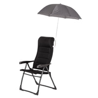 Bo-Camp Parasole Universale per Sedia 106 cm Grigio 441591