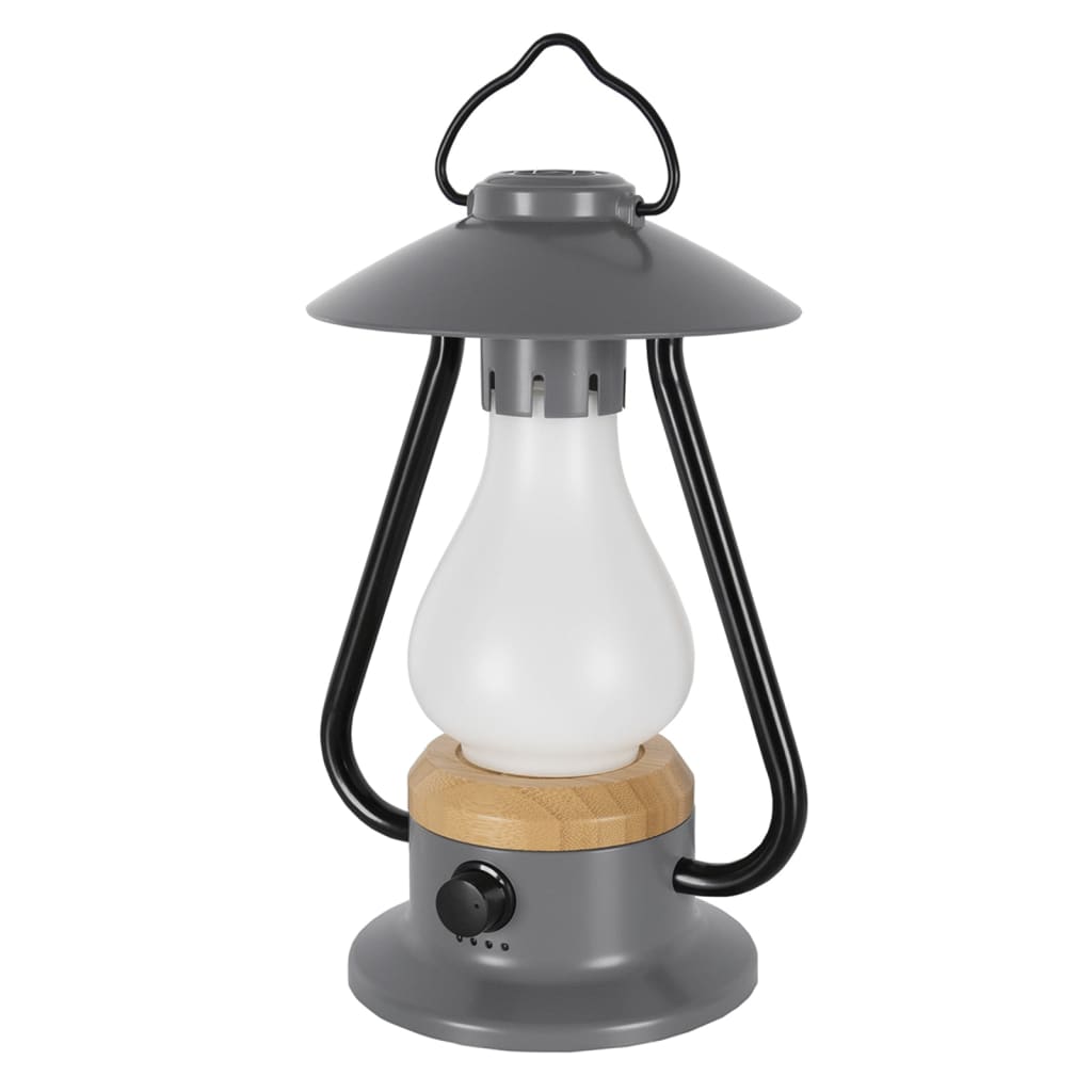 Bo-Camp Lampada a LED Woolton Grigia e Marrone 441563