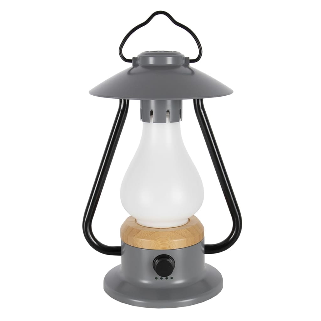 Bo-Camp Lampada a LED Woolton Grigia e Marrone 441563