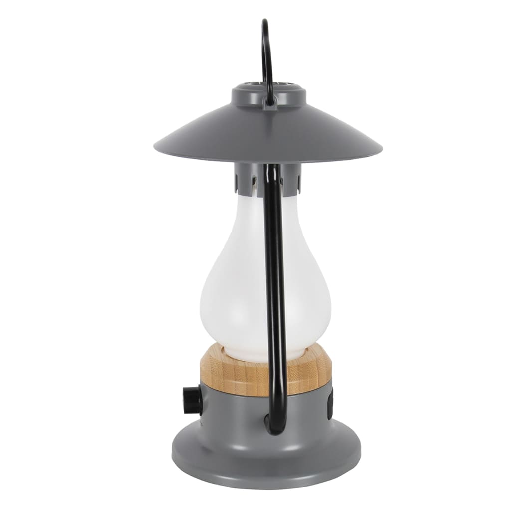 Bo-Camp Lampada a LED Woolton Grigia e Marrone 441563