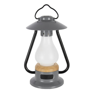 Bo-Camp Lampada a LED Woolton Grigia e Marrone 441563