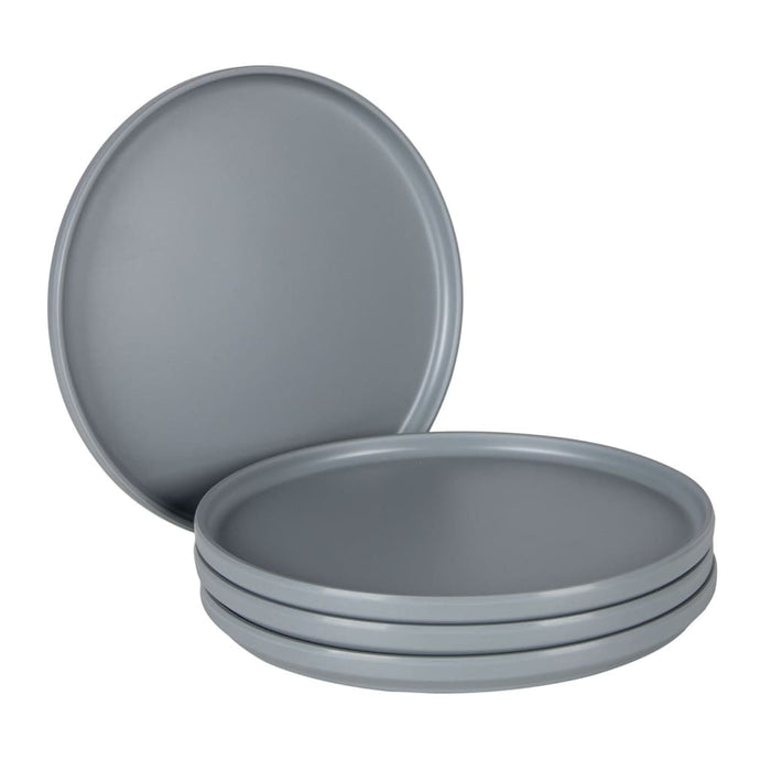 Bo-Camp Set di Stoviglie 16 pz Patom in Melamina Grigio Chiaro 441569