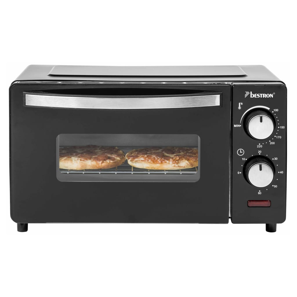 Bestron Mini Forno con Griglia AOV9 Nero 800W 9L 425251