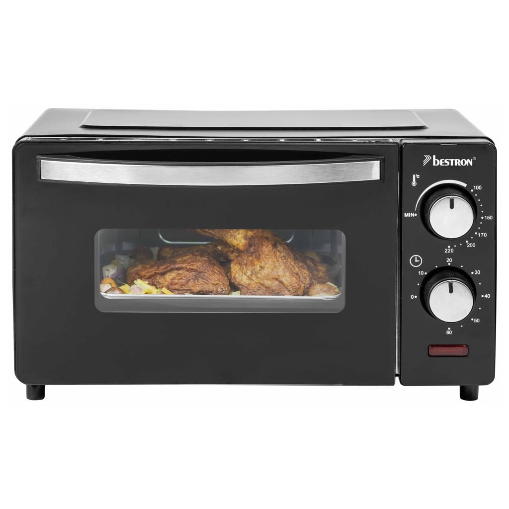 Bestron Mini Forno con Griglia AOV9 Nero 800W 9L 425251