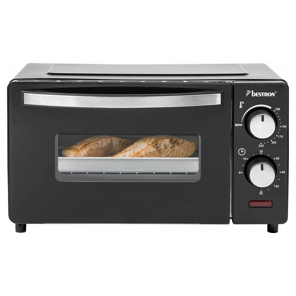 Bestron Mini Forno con Griglia AOV9 Nero 800W 9L 425251