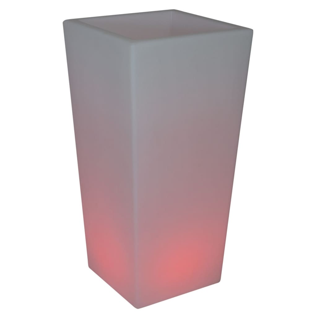 Eurotrail Lampada LED Ricaricabile/Vaso di Fiori Rotondo 80 cm 441441