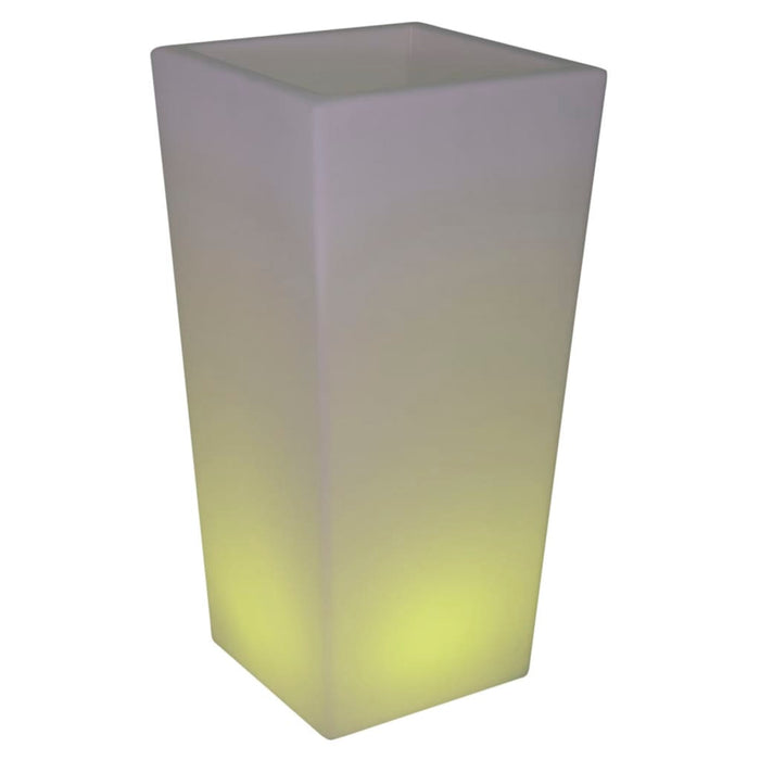 Eurotrail Lampada LED Ricaricabile/Vaso di Fiori Rotondo 80 cm 441441