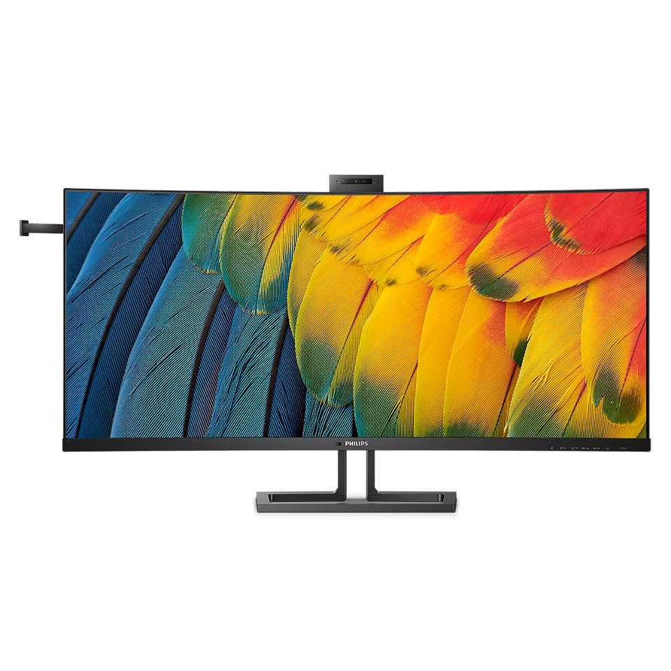 Philips 40b1u6903ch/00 monitor pc 100,8 cm (39.7") 5120 x 2160 pixel 5k ultra hd lcd nero