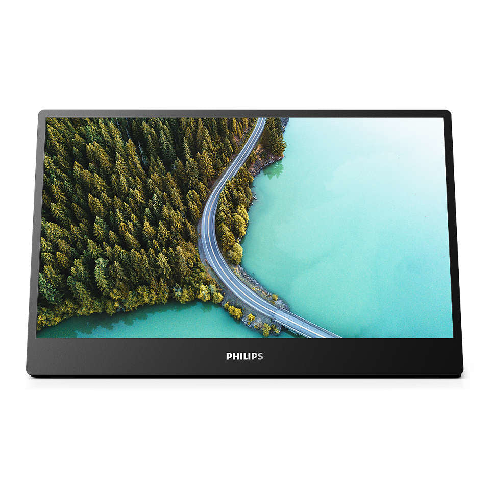 Philips 3000 series 16b1p3302d/00 monitor pc 39,6 cm (15.6") 1920 x 1080 pixel full hd led nero