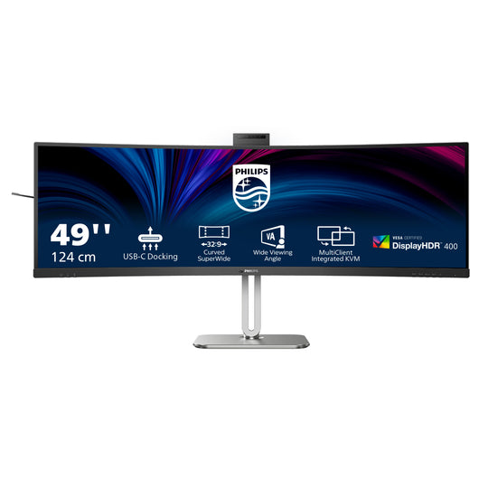 Philips 5000 series 49b2u5900ch/00 led display 124 cm (48.8") 5120 x 1440 pixel dual qhd lcd nero