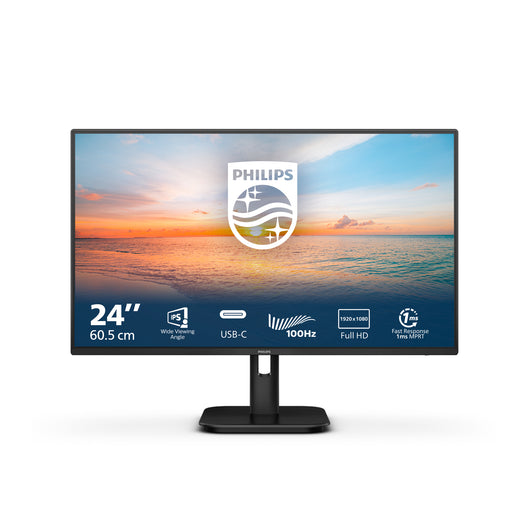 Philips serie 1000 24e1n1300a/00 monitor pc 60,5 cm (23.8") 1920 x 1080 pixel full hd lcd nero