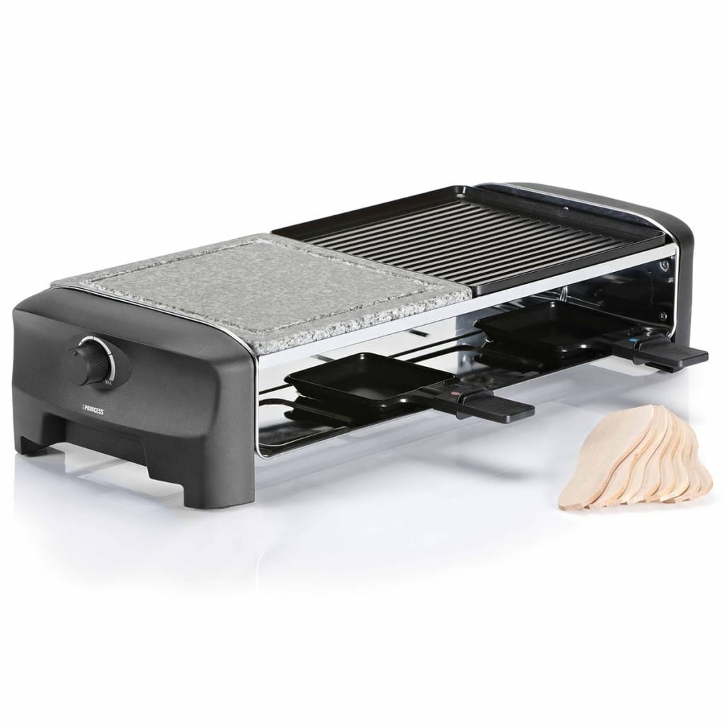 Princess Raclette con Griglia in Pietra per 8 Porzioni 1300 W 162820 418354