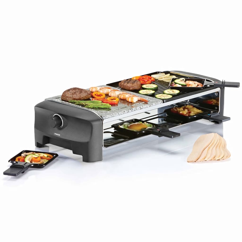 Princess Raclette con Griglia in Pietra per 8 Porzioni 1300 W 162820 418354