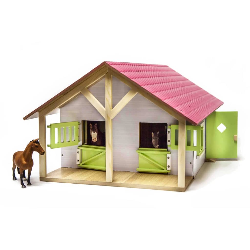 Kids Globe Stalle con 2 Box e 1 Officina 1:24 610168cod mxl 81468