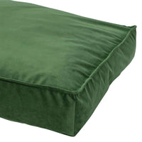 Madison Cuscino per Cani Velvet 80x55x15 cm Verde 444466