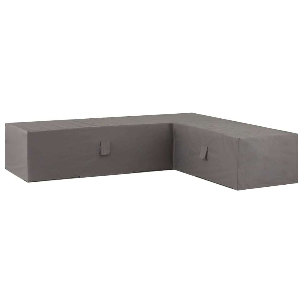 Madison Copertura Set Divani da Esterno 320x255x70cm Sinistra Grigio