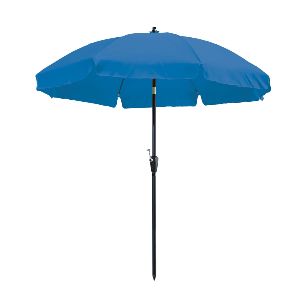 Madison Ombrellone Lanzarote 250 cm Rotondo Blu Acqua