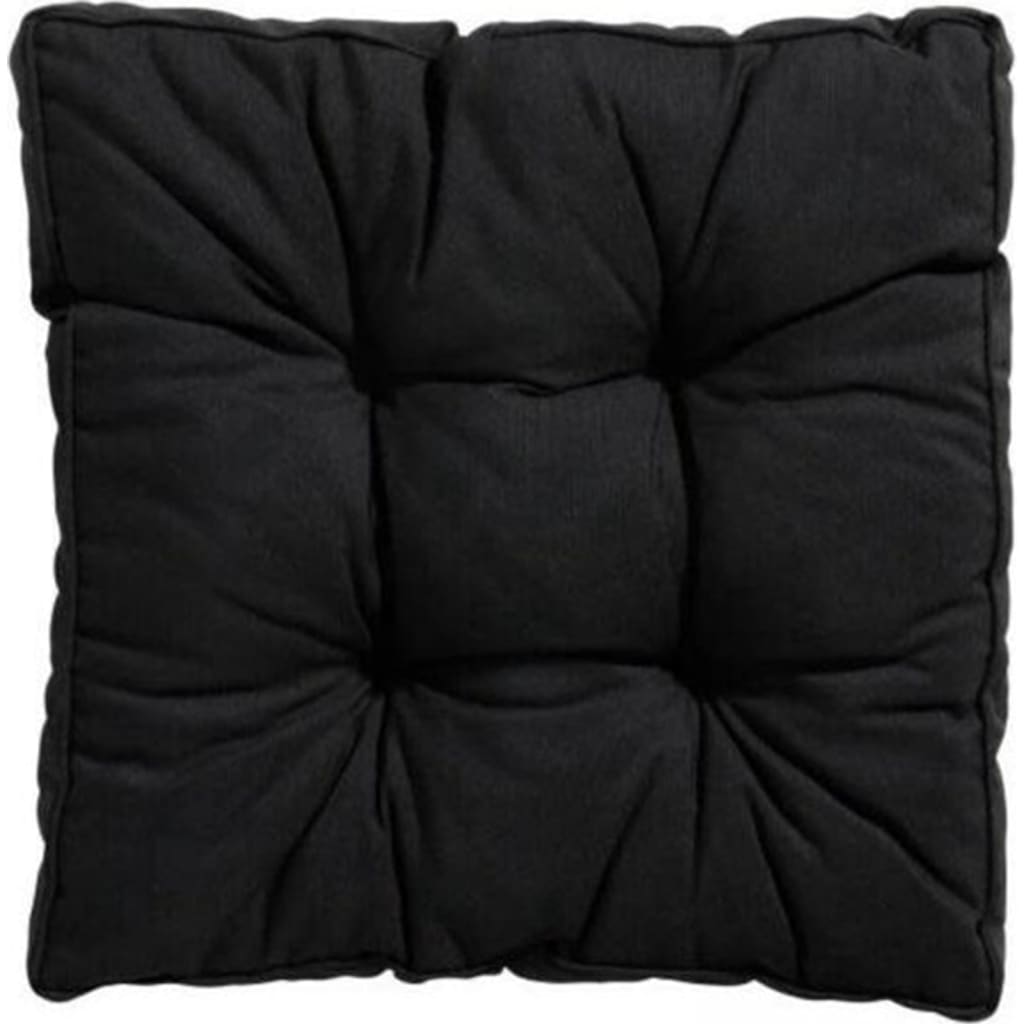 Madison Cuscino a Materasso Panama 47x47 cm Nero 419551