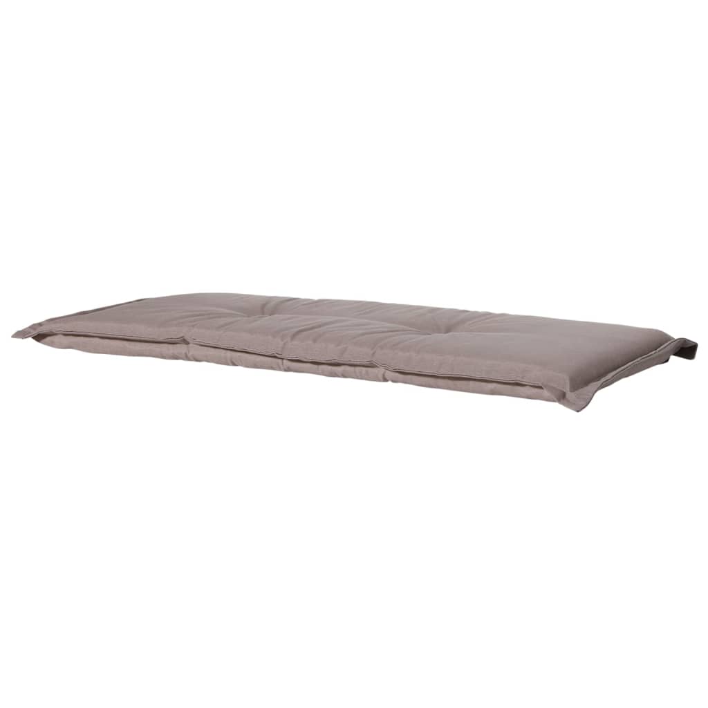 Madison Cuscino per Panche Panama 120x48 cm Grigio Talpa 419506