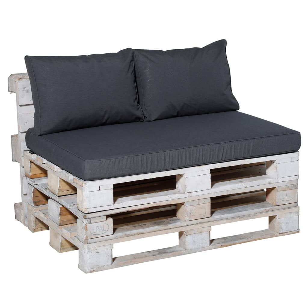 Madison Set Cuscino per Pallet Panama Grigio 429035