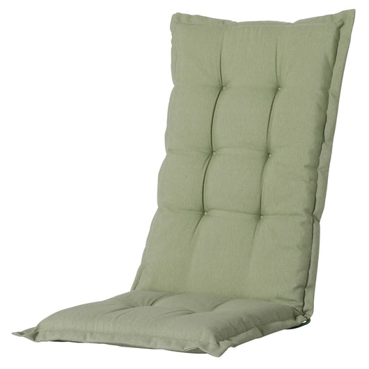 Madison Cuscino Sedia Schienale Basso Panama 105x50 cm Verde Salvia 434703