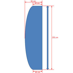 Madison Copertura per Ombrellone a Sospensione Marrone COVGP025 418815