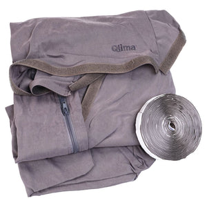 Qlima Kit Montaggio Finestre Condizionatore Portatile WKR 01 Grigio 445680