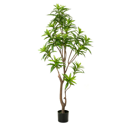 Emerald Albero di Dracaena Artificiale 155 cm Verde 437356