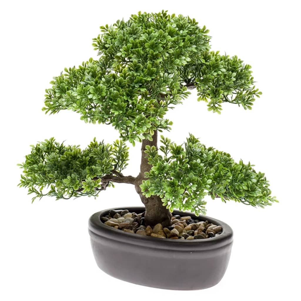 Emerald Ficus Artificiale Mini Bonsai Verde 32 cm 420002cod mxl 105465