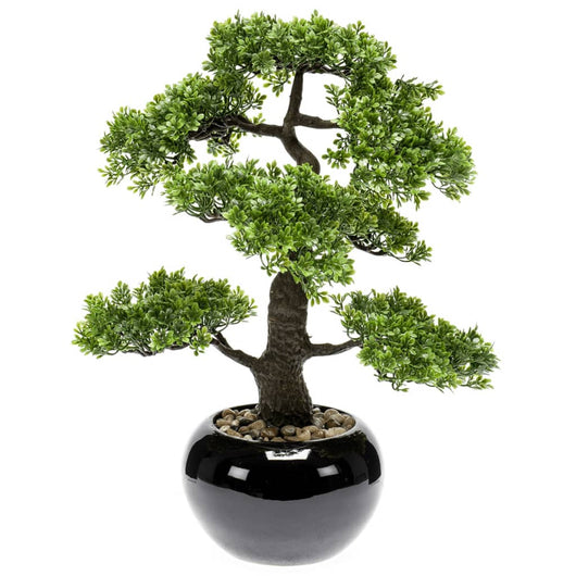 Emerald Ficus Artificiale Mini Bonsai 47 cm 420006 Verde 414506