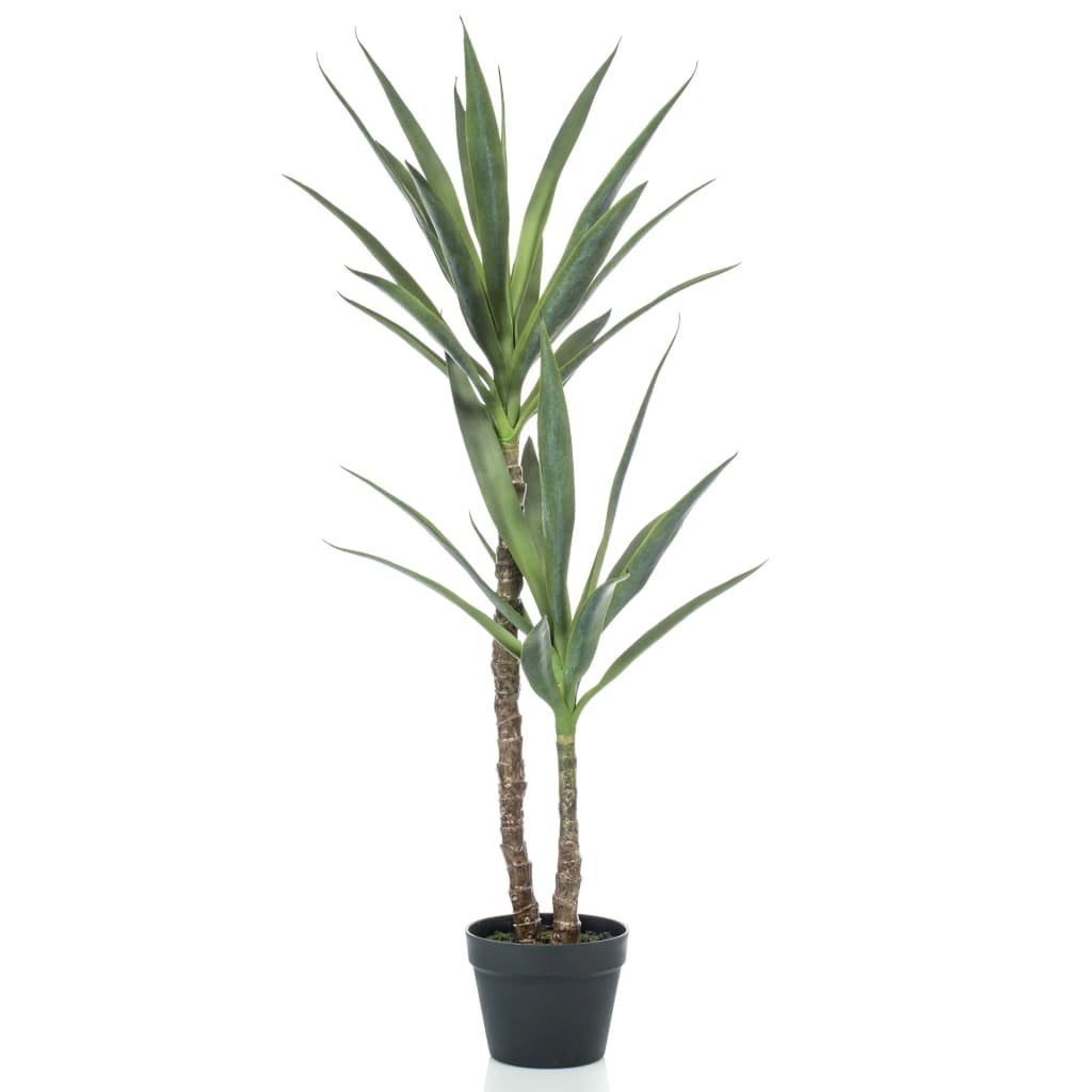 Emerald Yucca Artificiale 110 cm in Vaso 435915