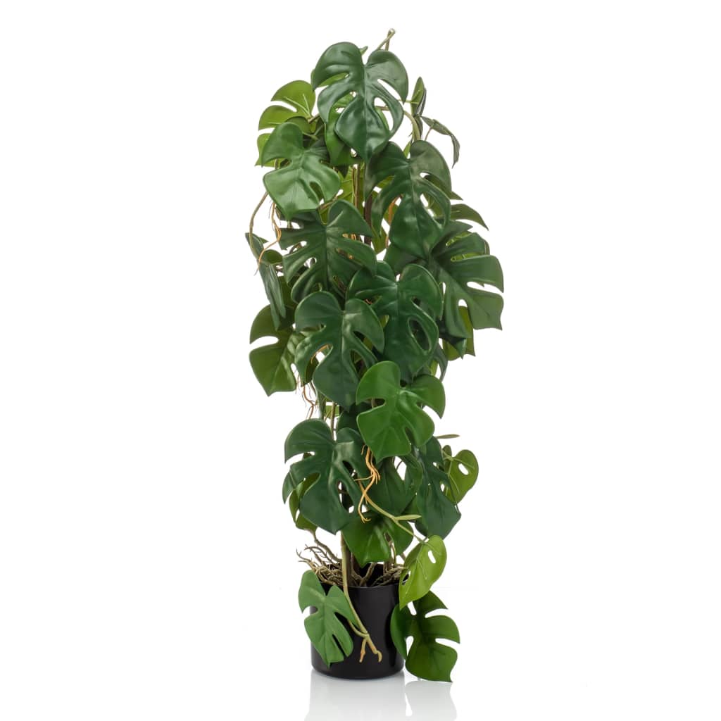 Emerald Monstera Artificiale 75 cm in Vasocod mxl 71924