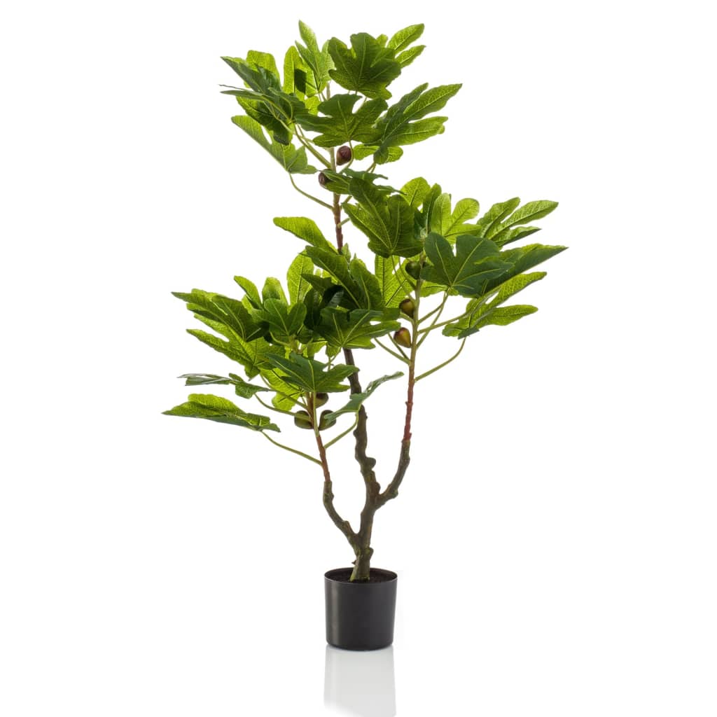 Emerald Albero di Fico Artificiale con Frutti 95 cm in Vaso 444654