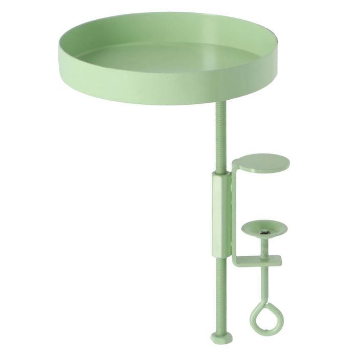 Esschert Design Vassoio per Piante con Morsetto Rotondo Verde S 441019