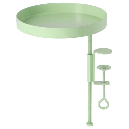 Esschert Design Vassoio per Piante con Morsetto Rotondo Verde M 441020