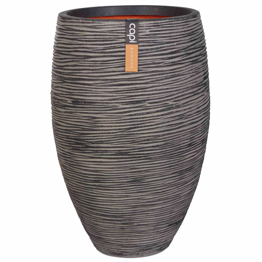 Capi Vaso Nature Rib Deluxe Elegante 40x60 cm Antracite KOFZ1131 424251