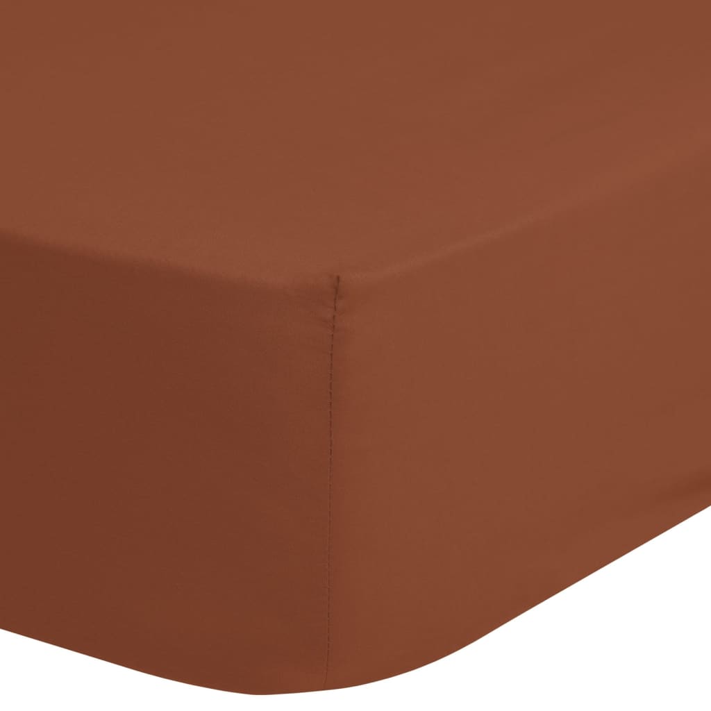 Good Morning Lenzuolo con Angoli Jersey 90/100x220 cm Terracotta