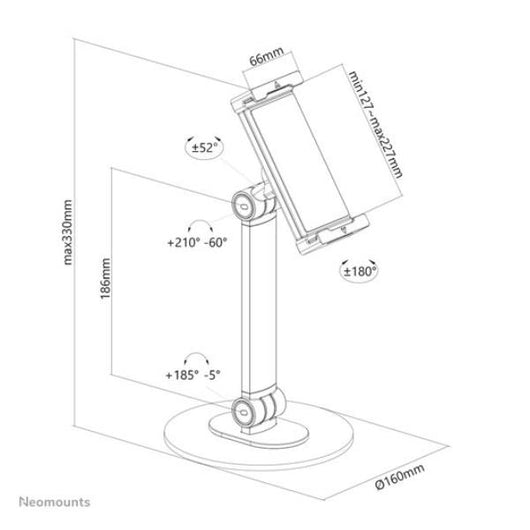 Neomounts supporto per tablet - DS15-540BL1