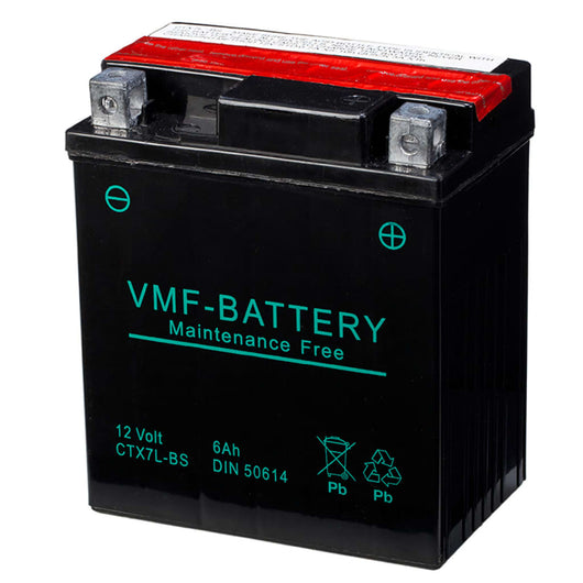 VMF Powersport Batteria Liquifix 12V 6Ah MF YTX7L-BS 404279