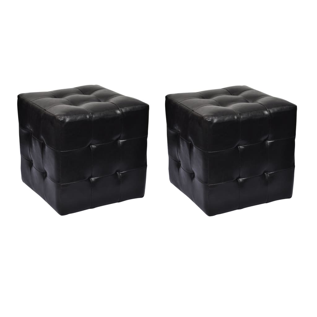 Sgabelli a Cubo Neri 60740