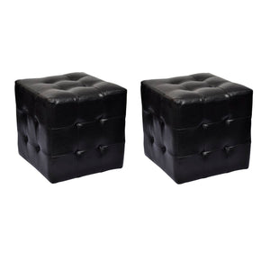 Sgabelli a Cubo Neri 60740