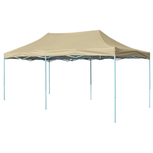 Tenda Pieghevole Pop-Up 3x6 m Bianco Crema cod mxl 66132