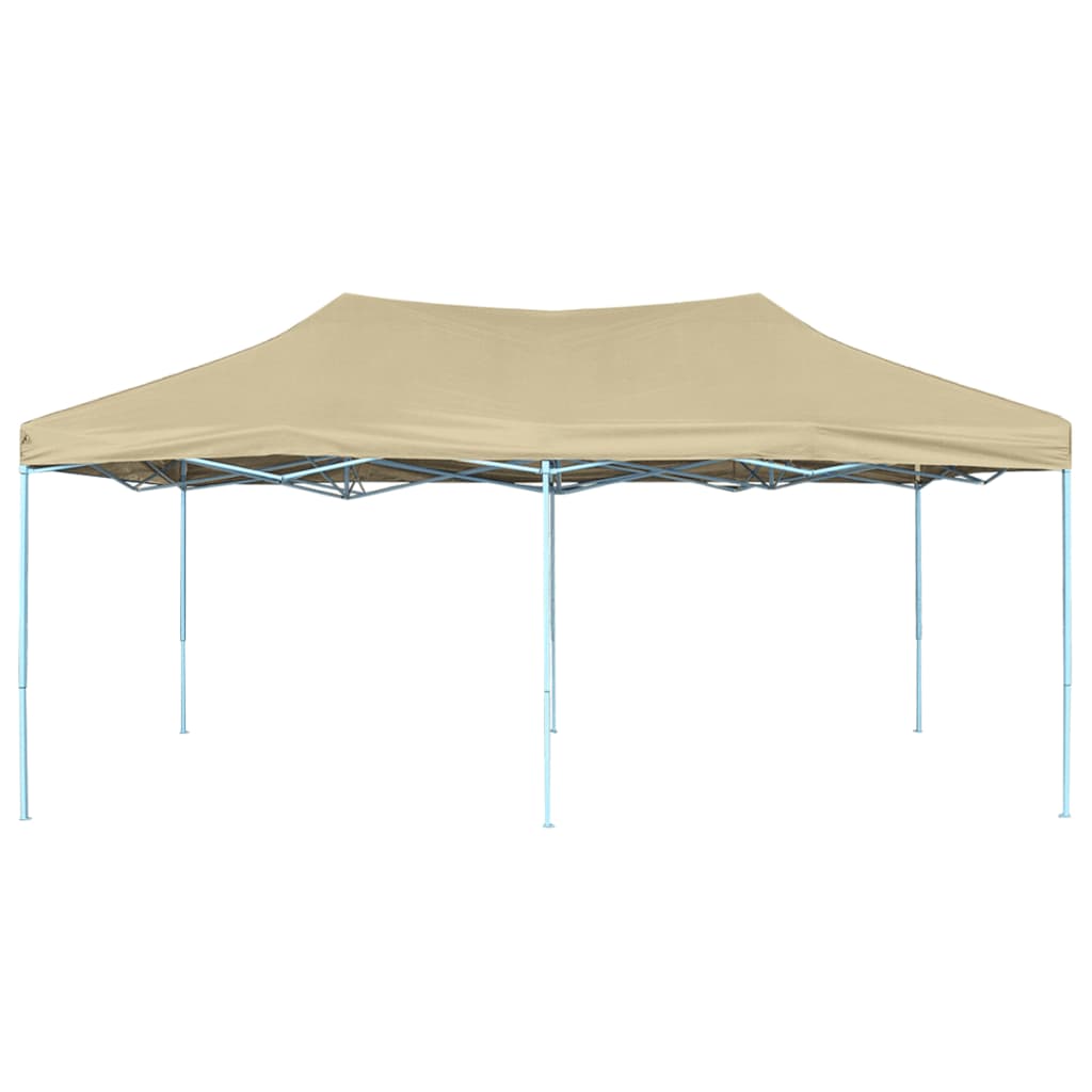 Tenda Pieghevole Pop-Up 3x6 m Bianco Crema cod mxl 66132