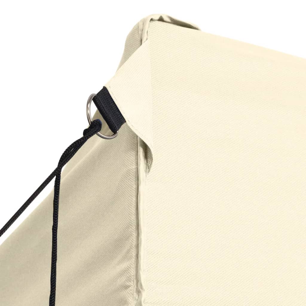 Tenda Pieghevole Pop-Up 4 Pareti Laterali 3x4,5 m Bianco Crema cod mxl 50469