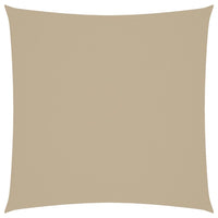 Vela Parasole in Tela Oxford Quadrata 2x2 m Beige