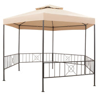 Gazebo Padiglione Tenda da Giardino 323x265 cm cod mxl 66011